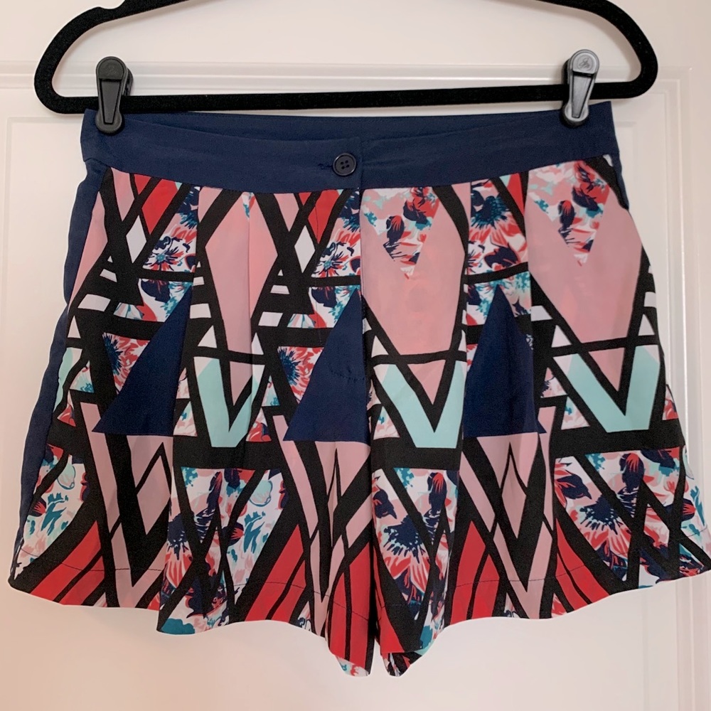 FIRE Color Block Dress Shorts
